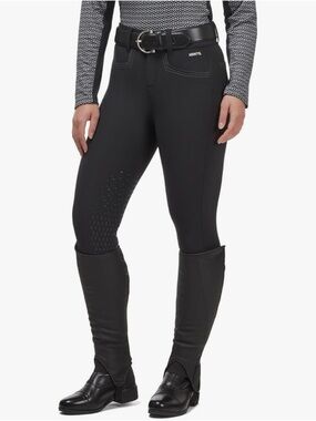 Kerrits K Flex Knee Patch Equestrian Riding Breeches Black 26